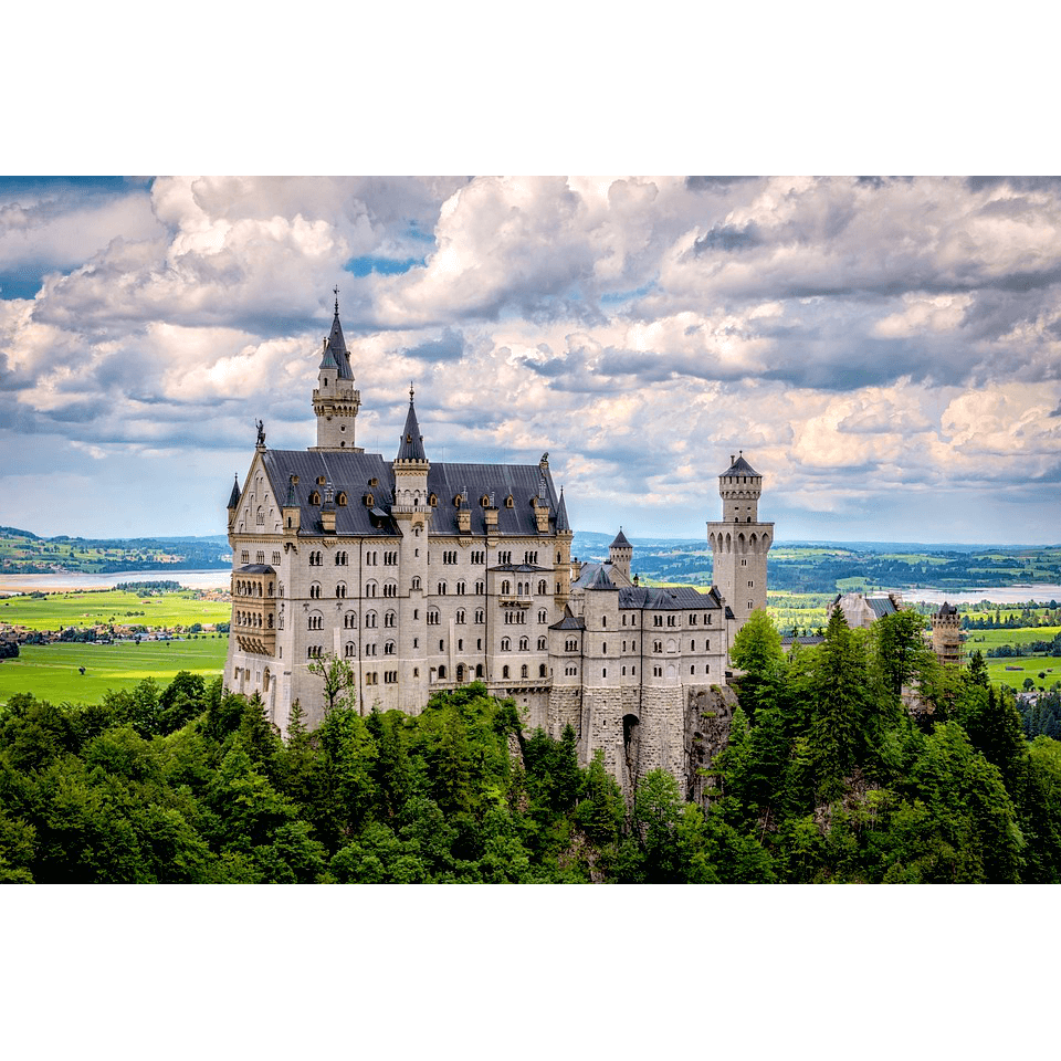 Peinture au numéro « Château de Neuschwanstein » - VBS Hobby