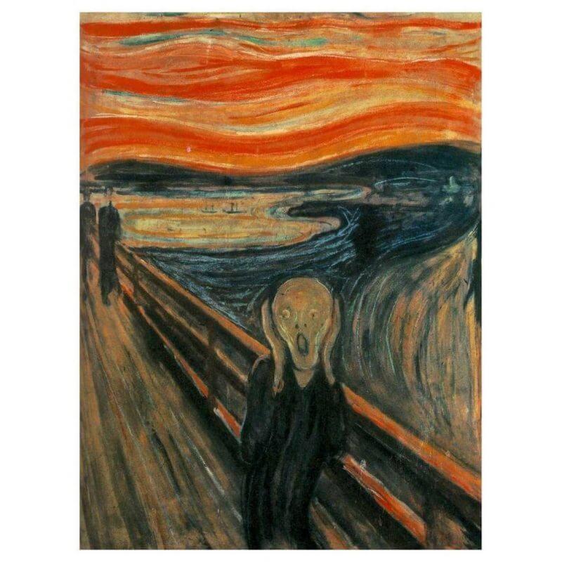 Calot de bloc – Le Cri d'Edvard Munch